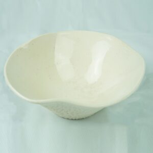 Saladeira Texturizada Branca